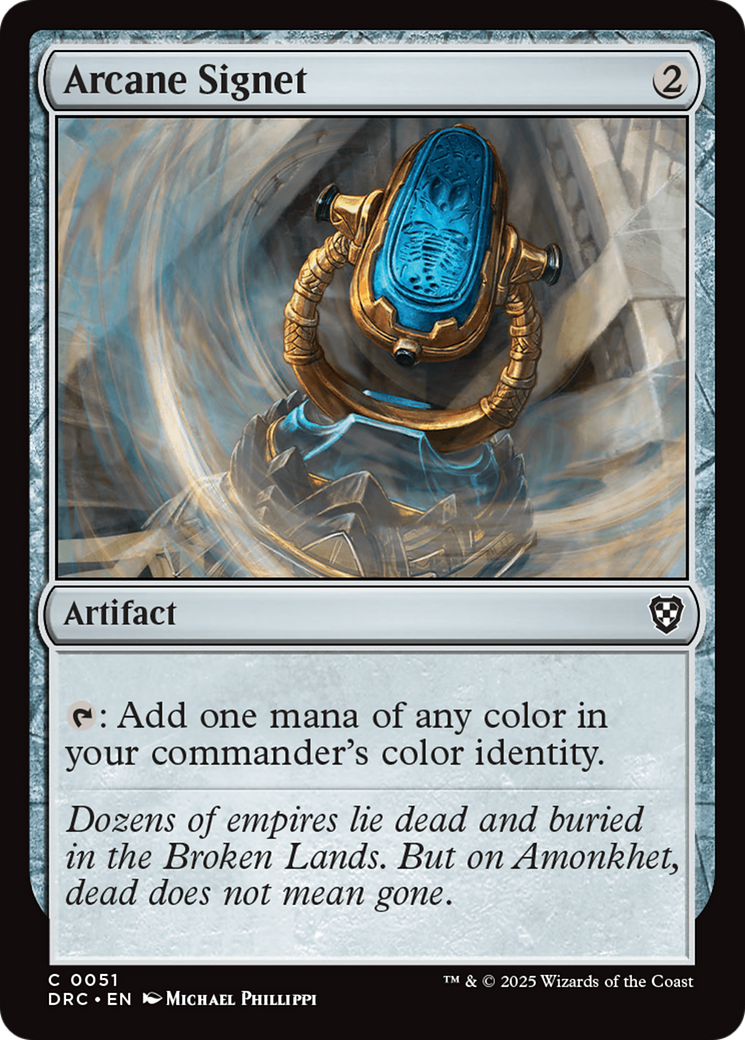Arcane Signet [Aetherdrift Commander] | Lots Moore NSW