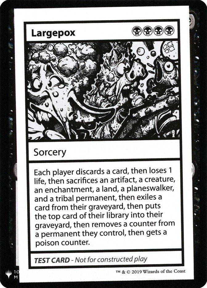 Largepox [Mystery Booster Playtest Cards] | Lots Moore NSW