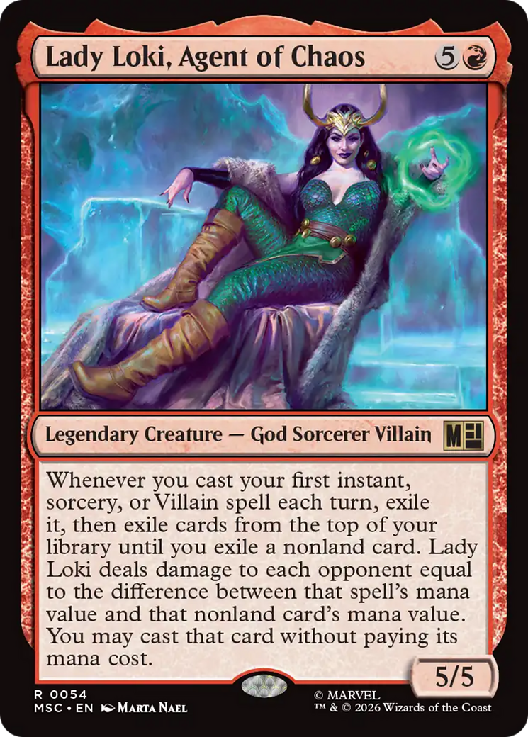 Lady Loki, Agent of Chaos [Marvel Super Heroes Commander] | Lots Moore NSW