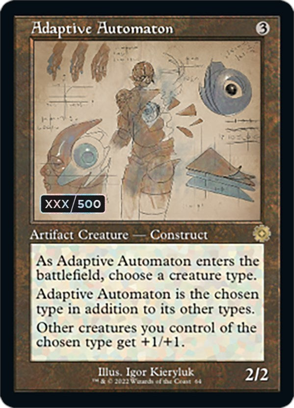 Adaptive Automaton (Retro Schematic) (Serialized) [The Brothers' War Retro Artifacts] | Lots Moore NSW