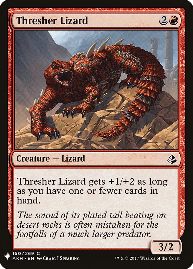 Thresher Lizard [Mystery Booster] | Lots Moore NSW