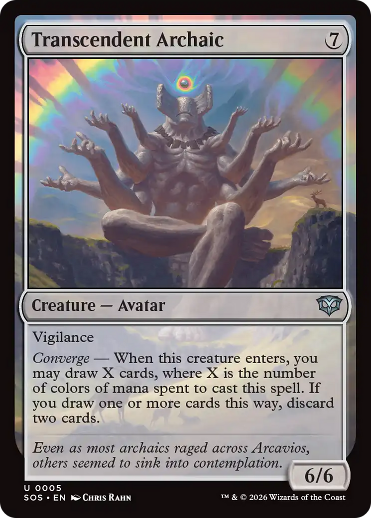 Transcendent Archaic [Secrets of Strixhaven] | Lots Moore NSW