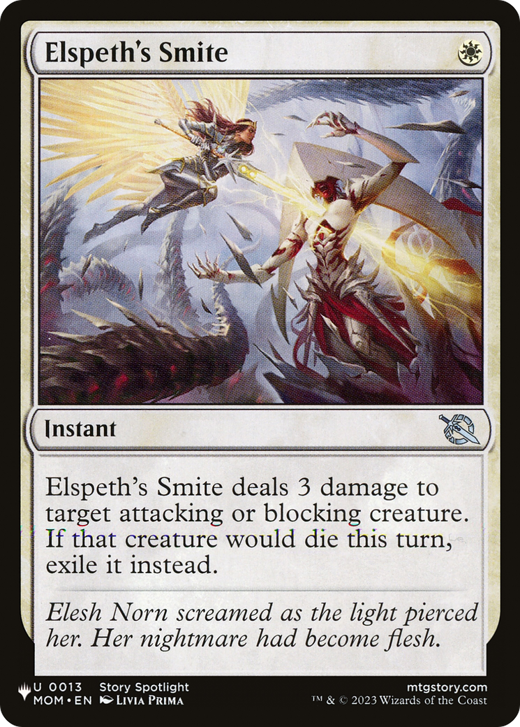 Elspeth's Smite [The List Reprints] | Lots Moore NSW