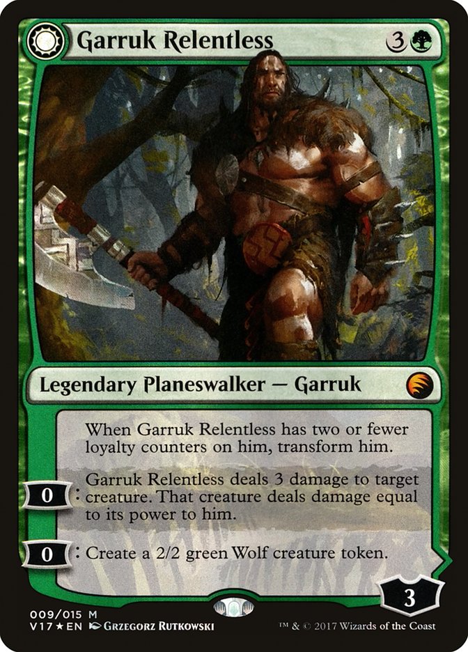 Garruk Relentless // Garruk, the Veil-Cursed [From the Vault: Transform] | Lots Moore NSW