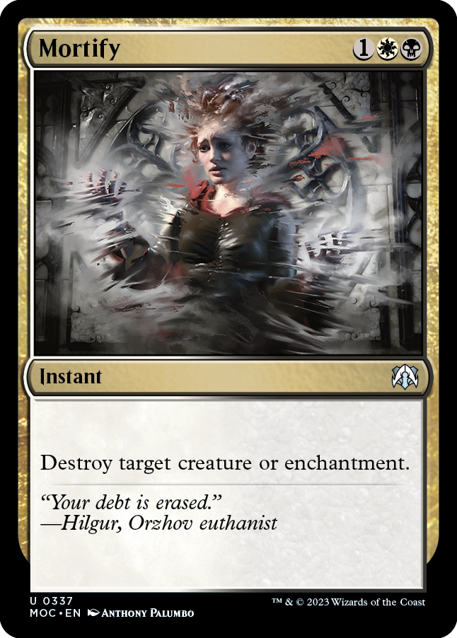 Mortify [March of the Machine Commander] | Lots Moore NSW