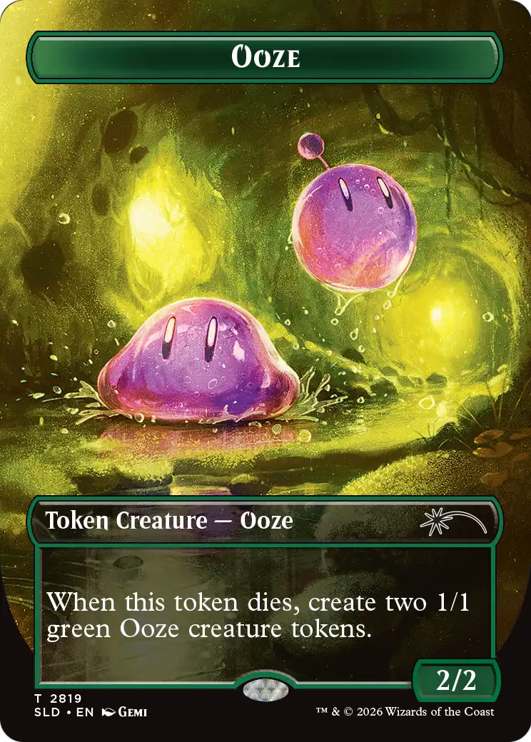 Ooze Token [Secret Lair Drop Series] | Lots Moore NSW