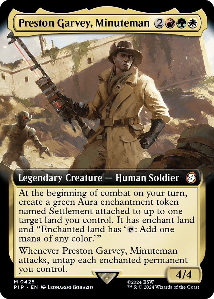 Preston Garvey, Minuteman (Extended Art) [Fallout] | Lots Moore NSW