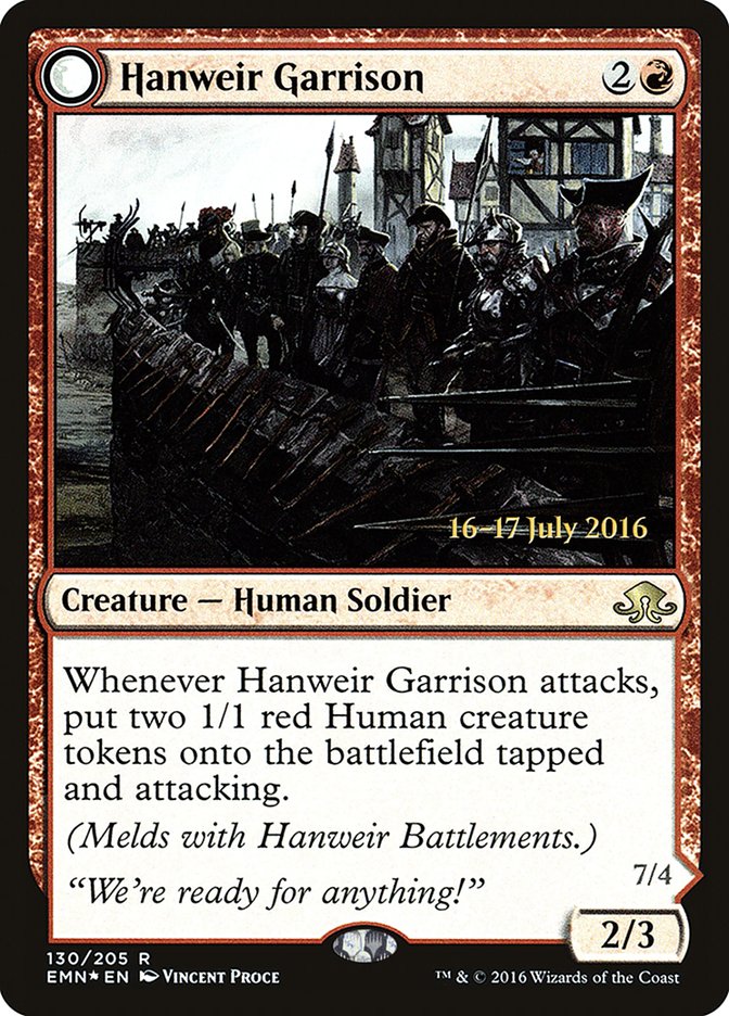 Hanweir Garrison [Eldritch Moon Prerelease Promos] | Lots Moore NSW