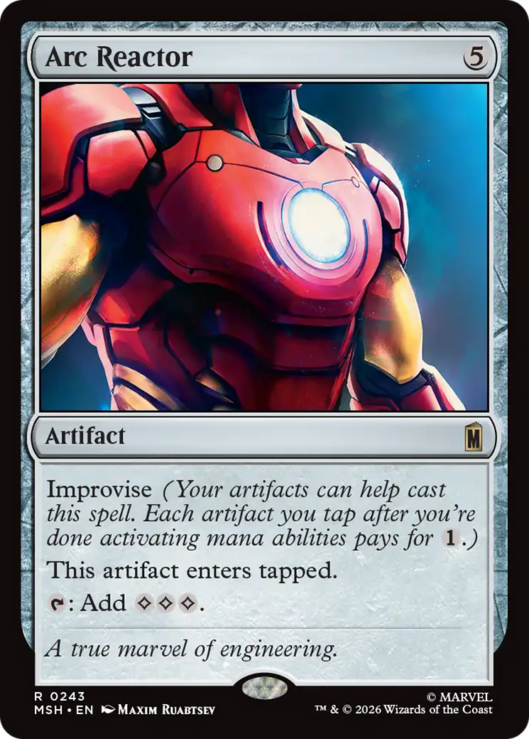 Arc Reactor [Marvel Super Heroes] | Lots Moore NSW