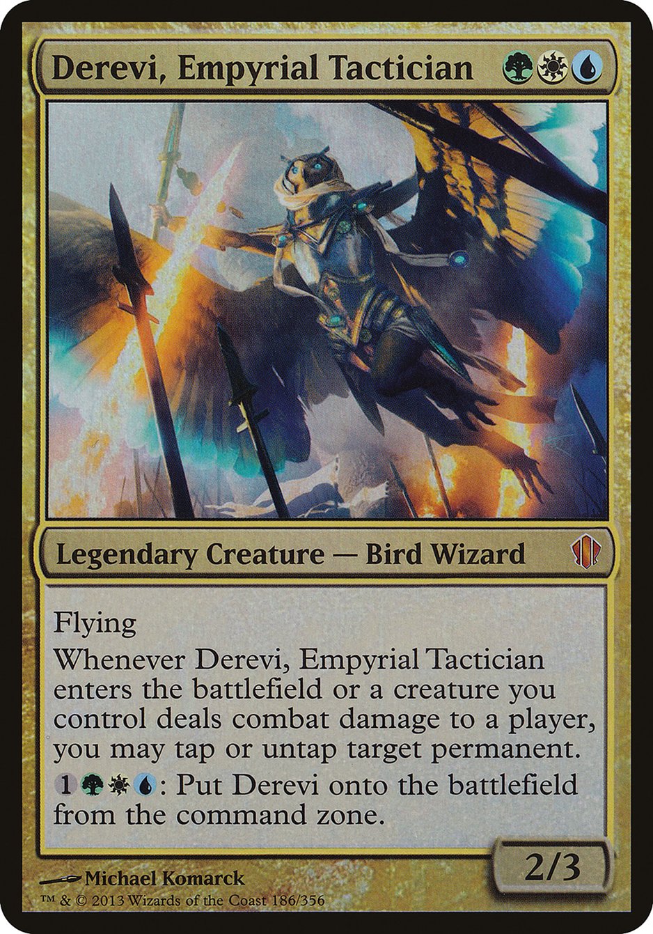 Derevi, Empyrial Tactician (Oversized) [Commander 2013 Oversized] | Lots Moore NSW