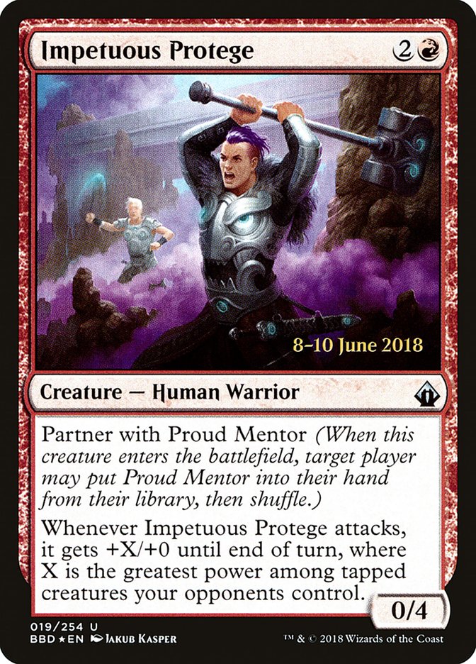 Impetuous Protege [Battlebond Prerelease Promos] | Lots Moore NSW