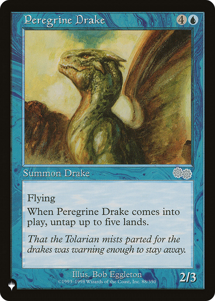 Peregrine Drake [The List] | Lots Moore NSW