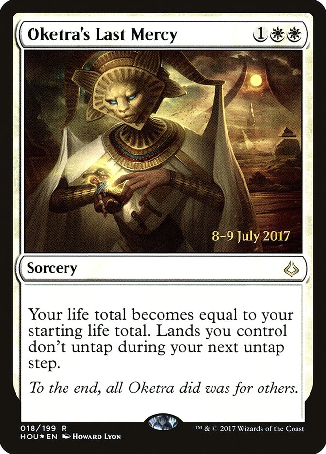 Oketra's Last Mercy [Hour of Devastation Prerelease Promos] | Lots Moore NSW