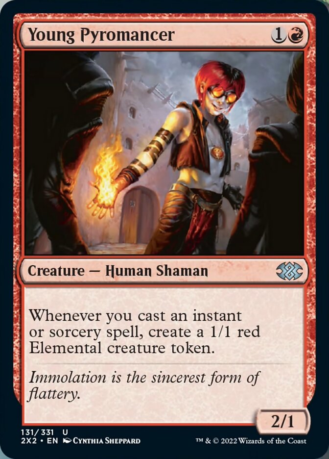 Young Pyromancer [Double Masters 2022] | Lots Moore NSW