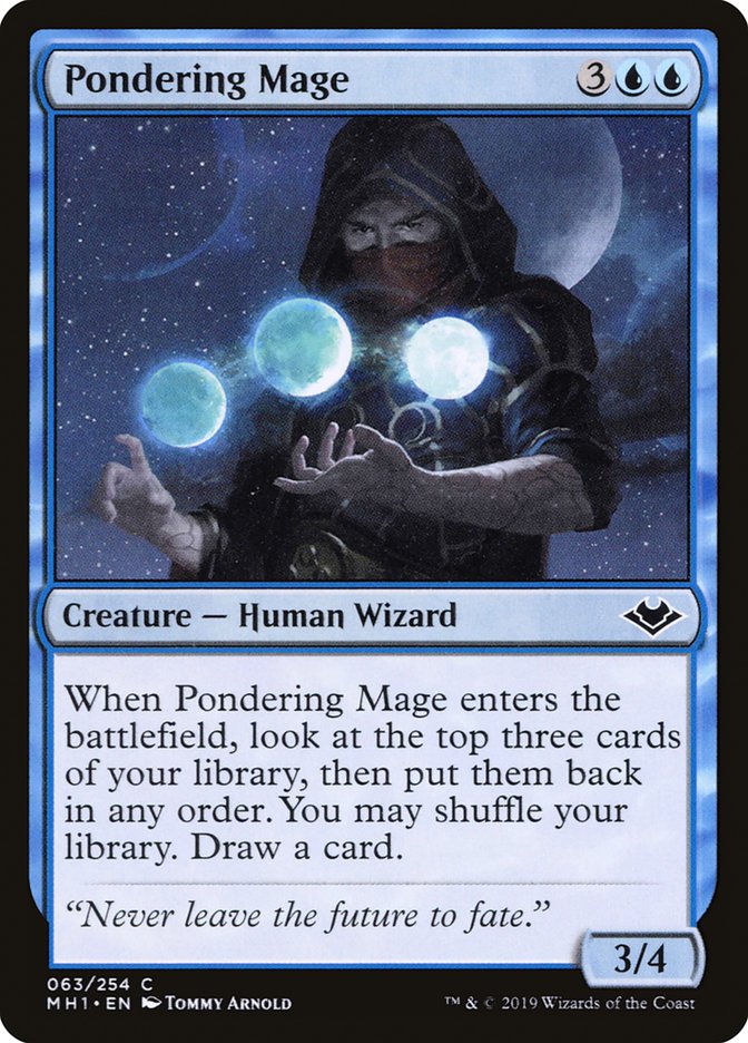 Pondering Mage [Modern Horizons] | Lots Moore NSW