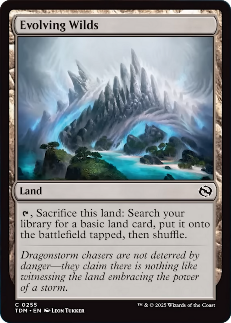 Evolving Wilds [Tarkir: Dragonstorm] | Lots Moore NSW