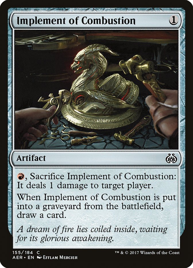 Implement of Combustion [Aether Revolt] | Lots Moore NSW
