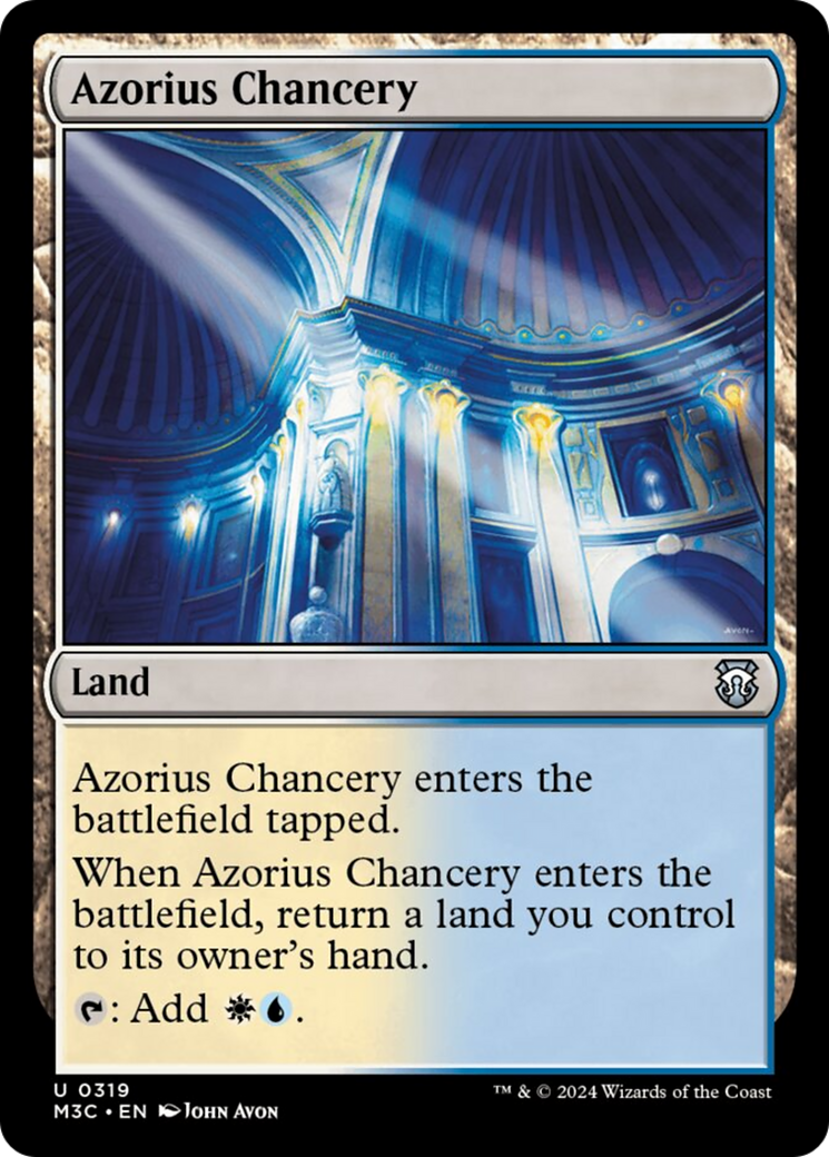 Azorius Chancery [Modern Horizons 3 Commander] | Lots Moore NSW