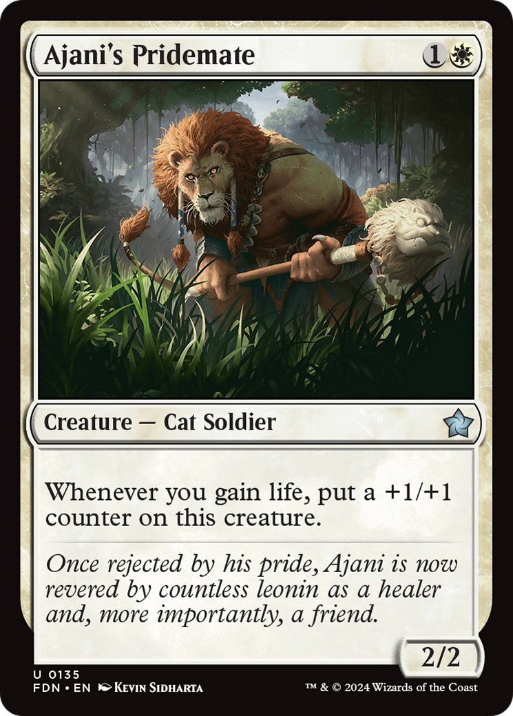 Ajani's Pridemate [Foundations] | Lots Moore NSW