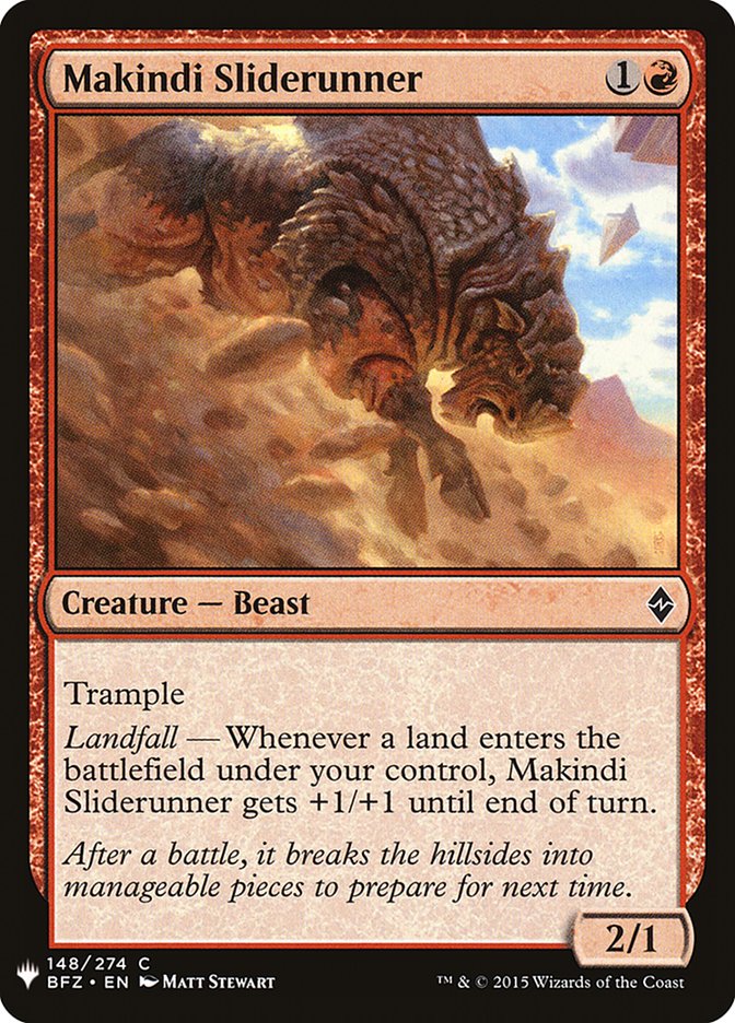 Makindi Sliderunner [Mystery Booster] | Lots Moore NSW