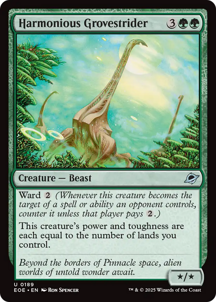Harmonious Grovestrider [Edge of Eternities] | Lots Moore NSW