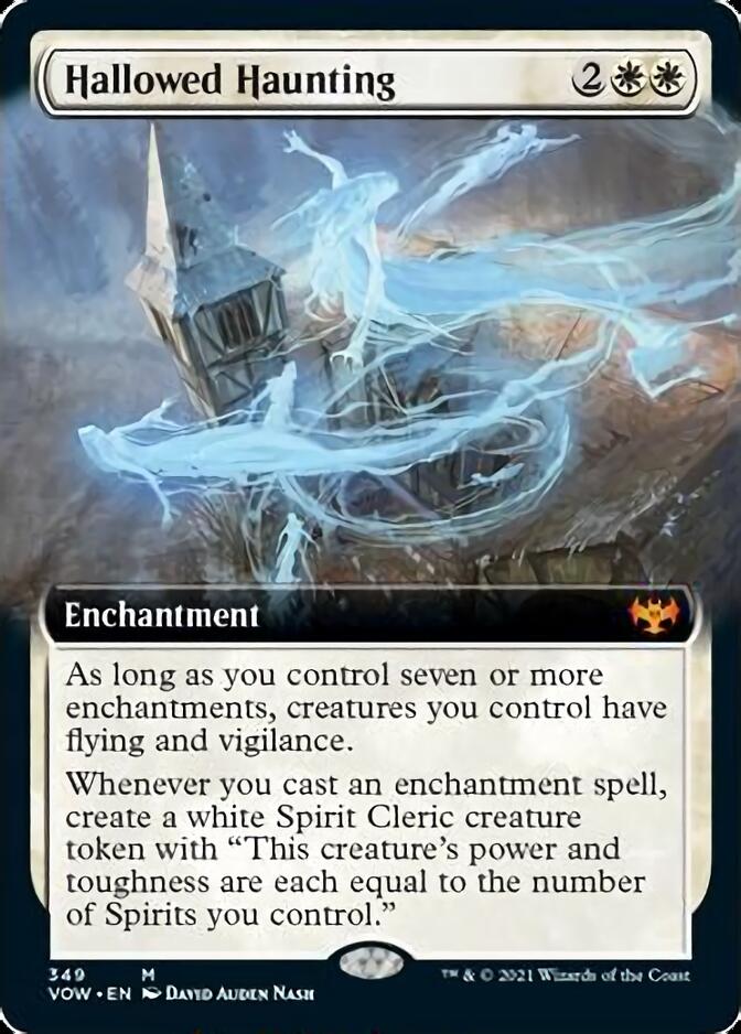 Hallowed Haunting (Extended Art) [Innistrad: Crimson Vow] | Lots Moore NSW