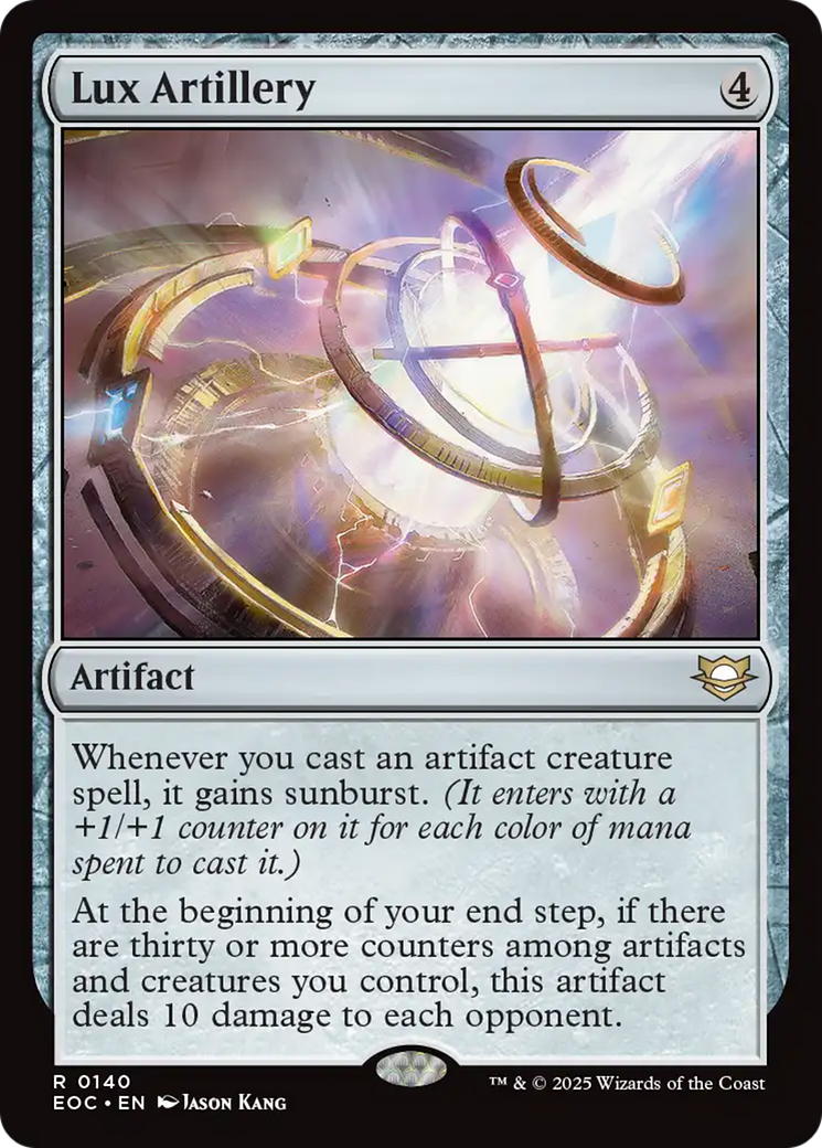 Lux Artillery [Edge of Eternities Commander] | Lots Moore NSW