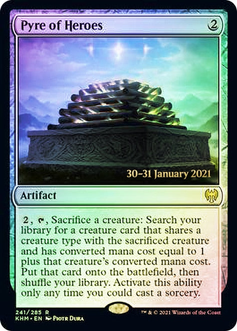 Pyre of Heroes [Kaldheim Prerelease Promos] | Lots Moore NSW