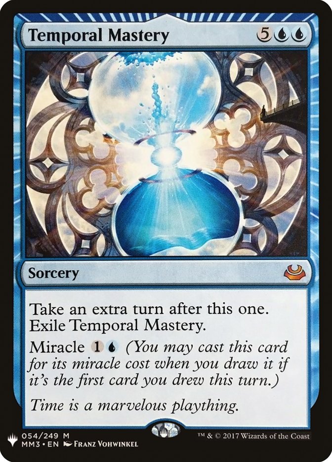 Temporal Mastery [Mystery Booster] | Lots Moore NSW