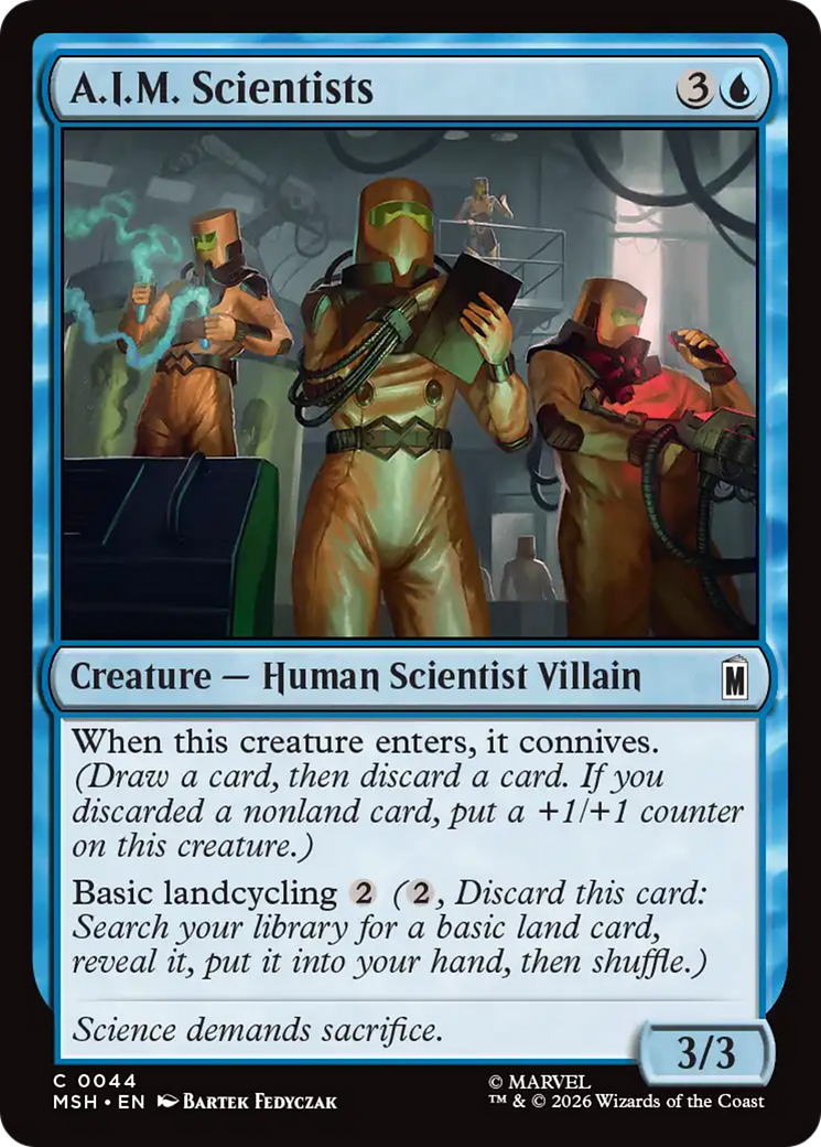 A.I.M. Scientists [Marvel Super Heroes] | Lots Moore NSW