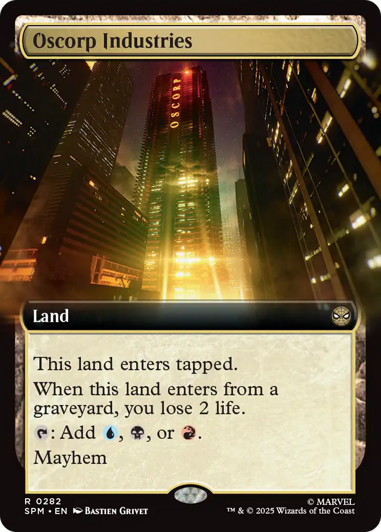 Oscorp Industries (Extended Art) [Marvel's Spider-Man] | Lots Moore NSW