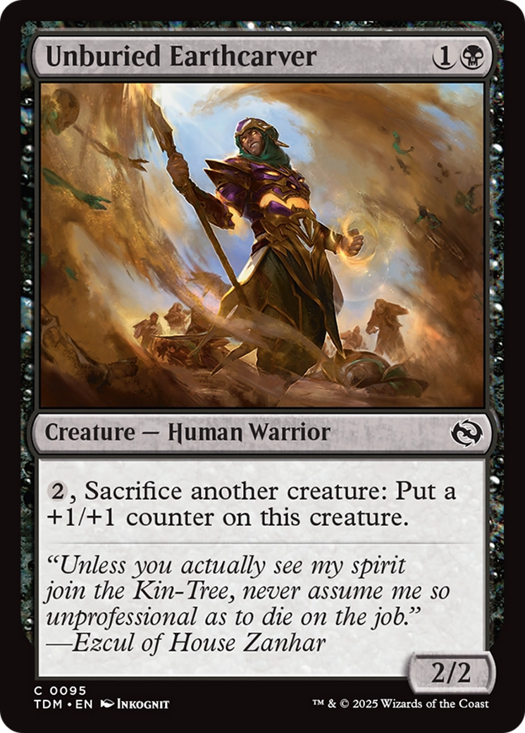 Unburied Earthcarver [Tarkir: Dragonstorm] | Lots Moore NSW