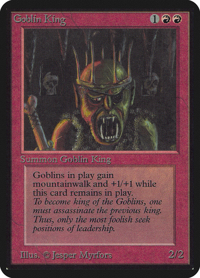 Goblin King [Alpha Edition] | Lots Moore NSW