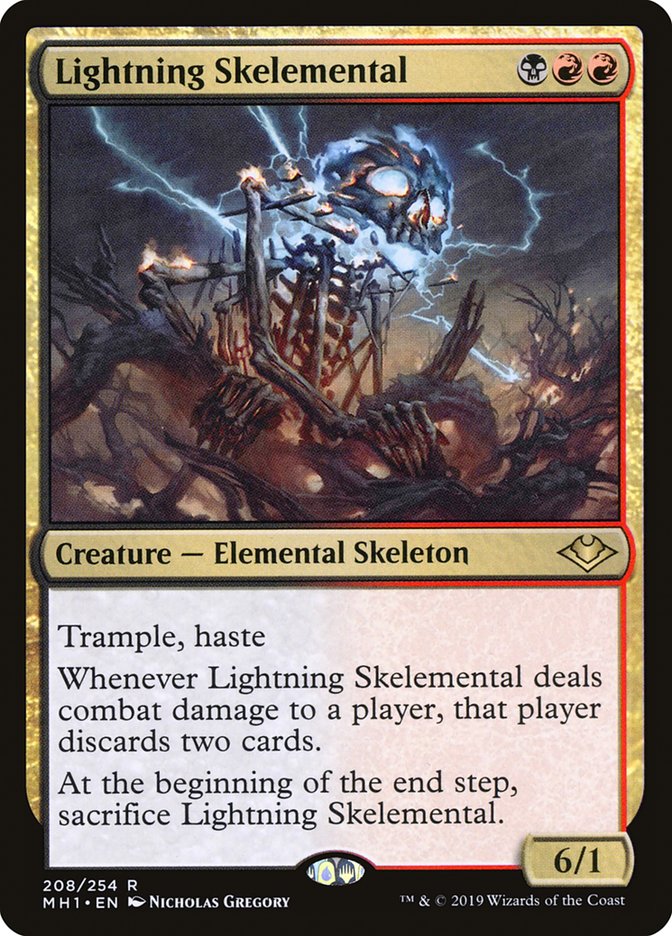 Lightning Skelemental [Modern Horizons] | Lots Moore NSW