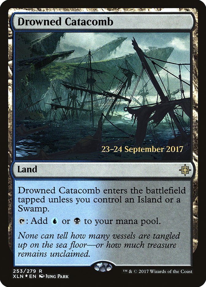 Drowned Catacomb [Ixalan Prerelease Promos] | Lots Moore NSW