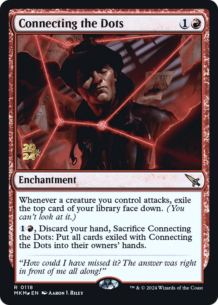 Connecting the Dots [Murders at Karlov Manor Prerelease Promos] | Lots Moore NSW