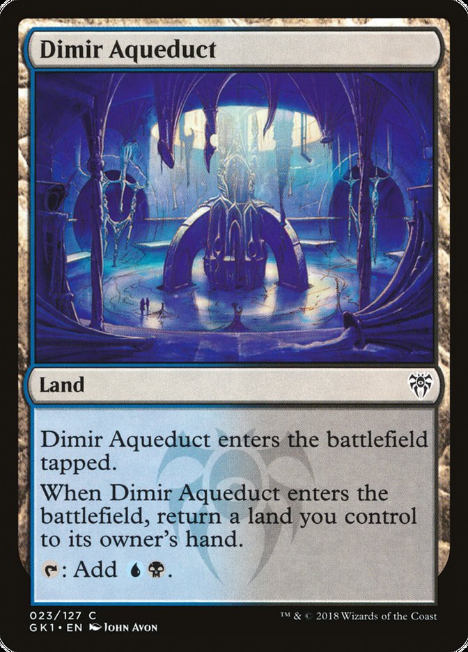 Dimir Aqueduct [Guilds of Ravnica Guild Kit] | Lots Moore NSW