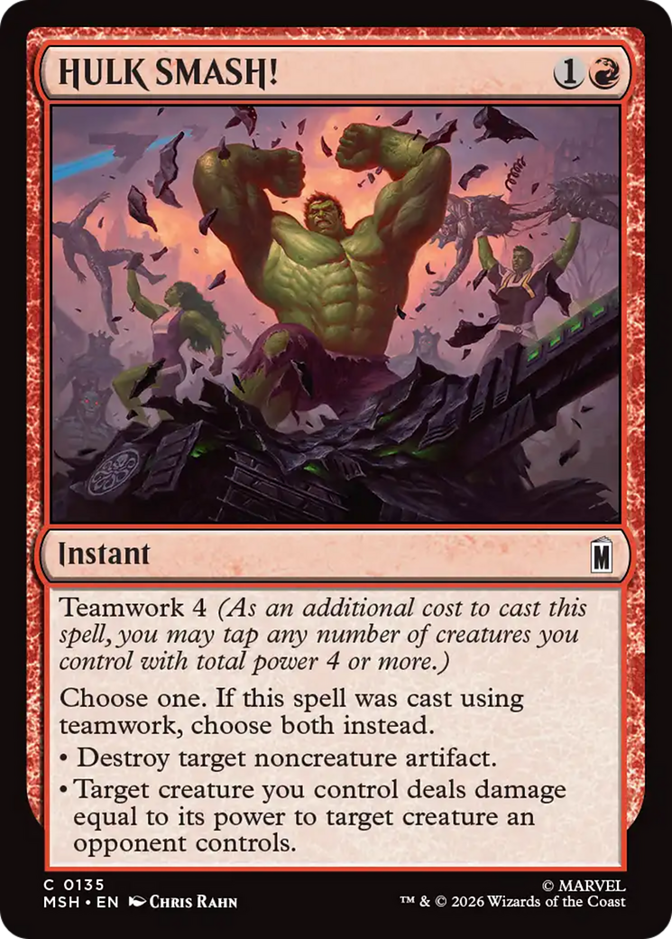 HULK SMASH! [Marvel Super Heroes] | Lots Moore NSW