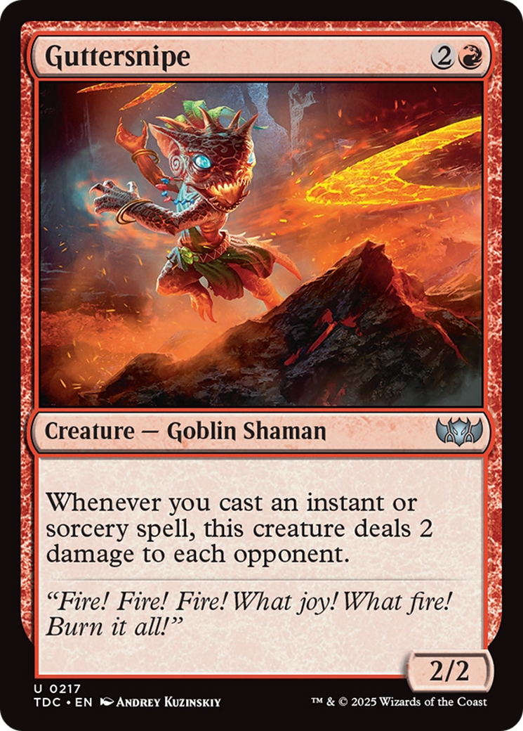 Guttersnipe [Tarkir: Dragonstorm Commander] | Lots Moore NSW