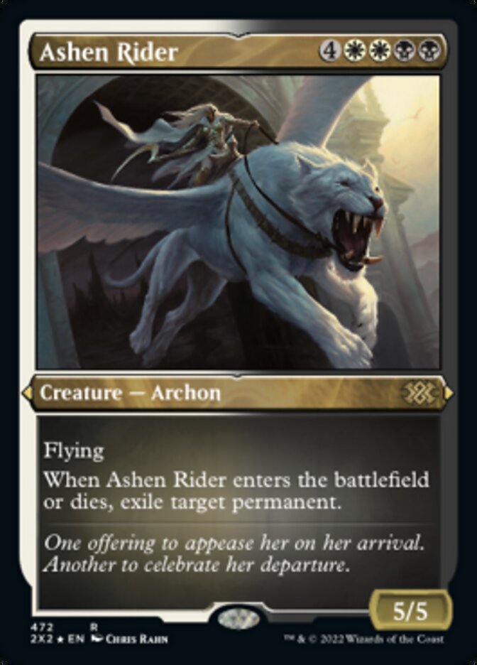 Ashen Rider (Foil Etched) [Double Masters 2022] | Lots Moore NSW