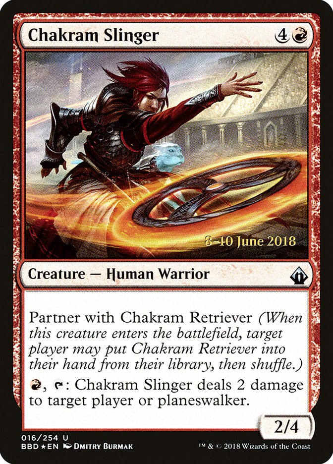 Chakram Slinger [Battlebond Prerelease Promos] | Lots Moore NSW
