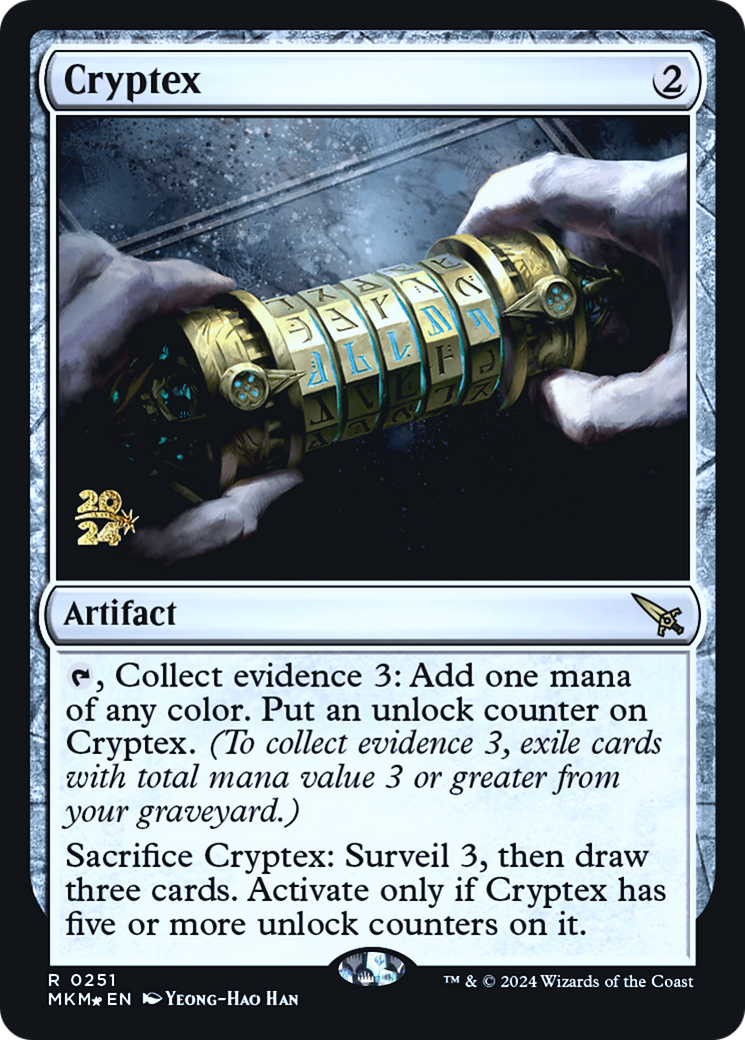 Cryptex [Murders at Karlov Manor Prerelease Promos] | Lots Moore NSW