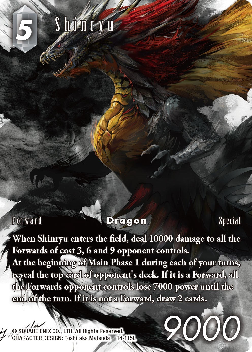 Shinryu (Full Art) [Opus XIV: Crystal Abyss] | Lots Moore NSW