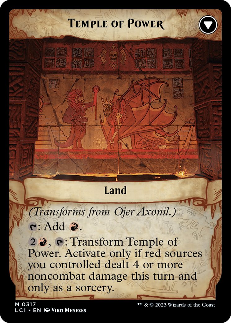 Ojer Axonil, Deepest Might // Temple of Power (Showcase) [The Lost Caverns of Ixalan] | Lots Moore NSW