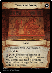 Ojer Axonil, Deepest Might // Temple of Power (Showcase) [The Lost Caverns of Ixalan] | Lots Moore NSW