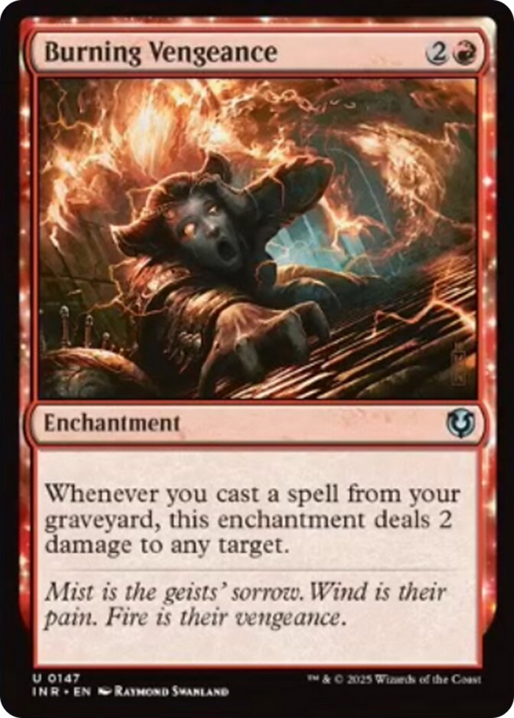 Burning Vengeance [Innistrad Remastered] | Lots Moore NSW