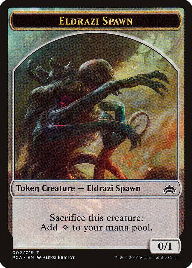 Eldrazi Spawn Token (002/019) [Planechase Anthology Tokens] | Lots Moore NSW