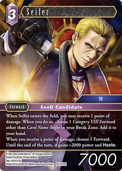 Seifer [Resurgence of Power] | Lots Moore NSW