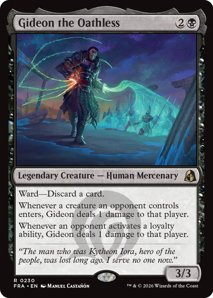 Gideon the Oathless [Reality Fracture] | Lots Moore NSW