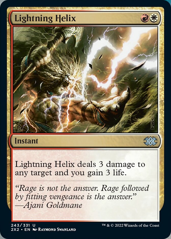 Lightning Helix [Double Masters 2022] | Lots Moore NSW